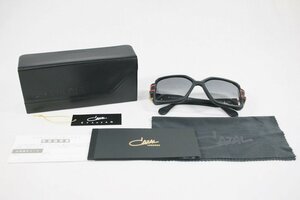 ◎ 中古美品 CAZAL カザール 623/302 57□16 140 サングラス メガネ ブラック レッド ケース・クロス付き h_b