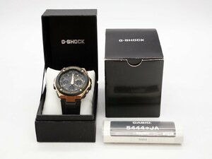 ★ 1スタ!!【中古品】CASIO(カシオ) G-SHOCK G-STEEL GST-W100G メンズ 腕時計 ゴールド×ブラック 電波ソーラー m5-33275 m_w