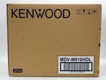 ★1スタ!!【未使用品/2PAC】Kenwood ケンウッド 9V型 大画面モデル カーナビ 彩速 Bluetooth内蔵 Mシリーズ MDV-M910HDL m5-33566 m_e_画像1