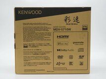 ★1スタ!!【未使用品】Kenwood(ケンウッド) 7V型 彩速 200mmワイドモデル TYPE-S MDV-S710W Bluetooth内蔵 DVD 地デジ m5-33032 m_z_画像2