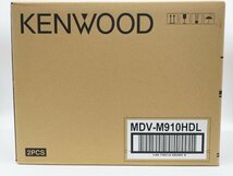 ★1スタ!!【未使用品/2PAC】Kenwood ケンウッド 9V型 大画面モデル カーナビ 彩速 Bluetooth内蔵 Mシリーズ MDV-M910HDL m5-33316 m_e_画像1