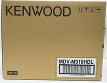 ★1スタ!!【未使用品/2PAC】Kenwood ケンウッド 9V型 大画面モデル カーナビ 彩速 Bluetooth内蔵 Mシリーズ MDV-M910HDL m5-33317 m_e_画像1