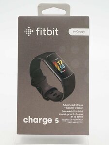 ★1スタ!!【未使用・未開封】【Suica対応】Fitbit Charge 5 ブラック [GPS搭載/スマートウォッチ] m5-33296 m_ｗ