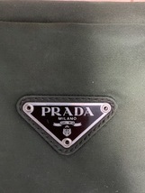 PRADA　トートバッグ　カーキ色　ショルダー　　_画像4