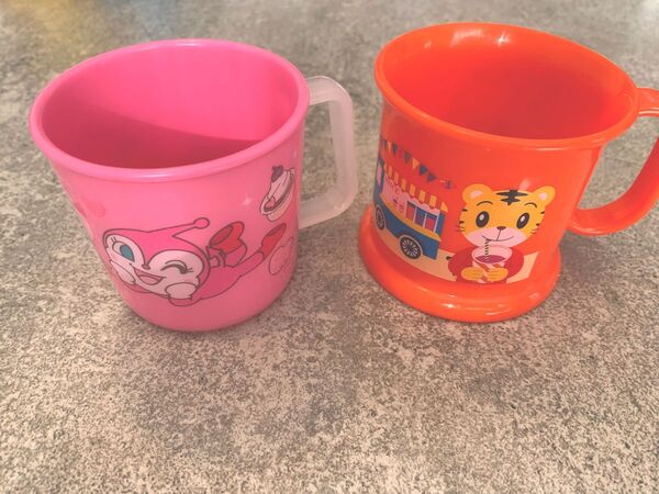 ドキンちゃん コキンちゃん しまじろう プラスチック コップ 2個セット