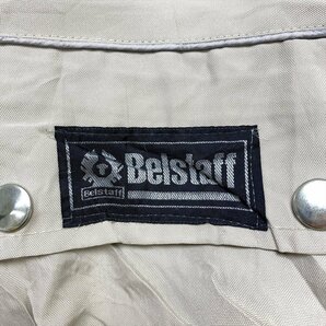 ベルスタッフ ジャケット ベージュ BELSTAFF 古着 メンズ M フルジップ スナップボタン フラップポケット シンプルの画像3