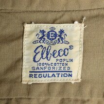 ？4T/R12.1-5　　50s～60s　ビンテージ　Elbeco　エルベコ　ワークシャツ　ミリタリーシャツ　アメリカ古着　ヴィンテージ_画像4