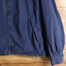 I9T/R12.6-4　POLO RALPH LAUREN　ラルフローレン　裏チェック　ドリズラージャケット　XXL　2XL　スイングトップ　ハリントンジャケット_画像3