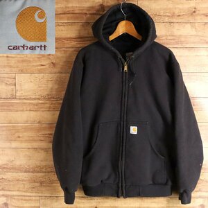 K3T/R12.7-1　アメリカ古着　Carhartt　カーハート　ジップパーカー　Sサイズ　メンズ　ジャンパー　ブルゾン