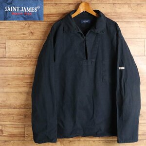 H8T/R12.11-4　SAINT JAMES　セントジェームス　フィッシャーマンスモック　ワークジャケット　ユーロ古着　プルオーバー　サイズUS-50