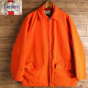 ＃5T/R12.11-2　　60s～　ビンテージ　アメリカ古着　carter's　カーターズ　ハンティングジャケット　オレンジ 中綿ジャケット ジャンパー