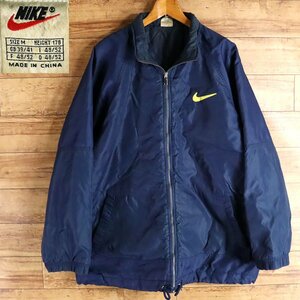 ?1T/R11.22-1　　90s～　NIKE　ナイキ　パディングジャケット　Mサイズ　メンズ　ナイロンジャケット　ジャンパー　ブルゾン