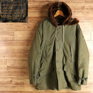 \6T/R12.12-1　　40s　ビンテージ　米軍　USAAF　B-11　フライトジャケット　38　B11　CONMARジップコの字　MODA COAT社 M-47 ヴィンテージ