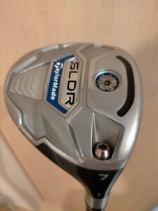 【中古】テーラーメイド SLDR フェアウェイウッド スピーダー569EVO2シャフト フレックスSR 7W（21°）