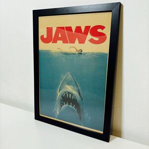 【額付きポスター】JAWS ジョーズ(新品)
