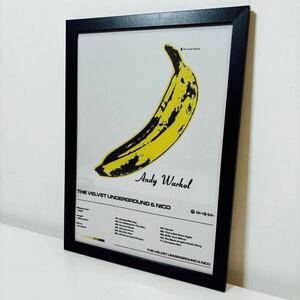 【黒額付きポスター】Velvet Underground & Nico