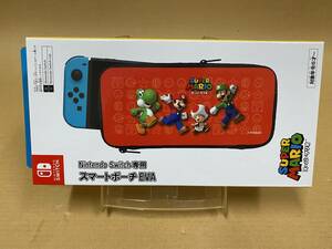 任天堂ライセンス商品 EVA 素材 ニンテンドースイッチ専用 スマートポーチ マリオ switch 経年劣化有 宅急便60サイズ 未使用品[E-427]