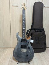 PRS SE CUSTOM24 Charcoal 純正ロックペグ取付け済_画像2