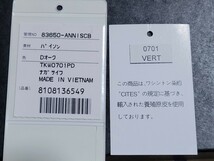 未使用品 蛇革 長財布 ベトナム製 パイソン_画像2