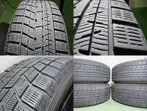 4本 社外 17インチ 7J +48 5H 114.3 スタッドレス ヨコハマ アイスガード IG60 2020年 215/60R17 C-HR エスティマ エルグランド オデッセイ_画像10