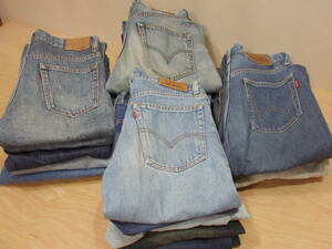 S6029メンズ【EDWIN/Wrangler/Levi's/Lee その他】ジーンズ 23本セット