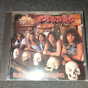 【COMBAT盤】EXODUS(エクソダス):PLEASURES OF FLESH 輸入盤　87年COMBAT盤