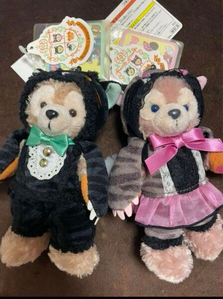 ダッフィー シェリーメイ ぬいぐるみバッチ 2014ハロウィン