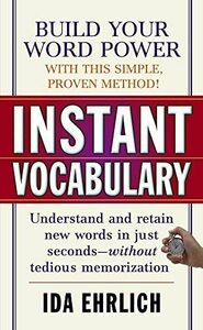 [A12050663]Instant Vocabulary Ehrlich, Ida