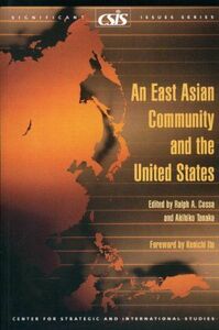 [A11826194]An East Asian Community and the United States (Significant Issue