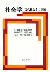 [A11263949]社会学 川合 隆男; 原田 勝弘