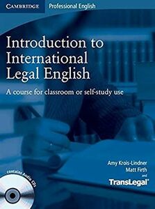 [A01287627]Introduction to International Legal English Student's Book with