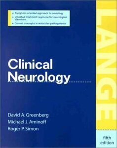 [A01240096]Clinical Neurology (LANGE Clinical Science) Greenberg, David A.,