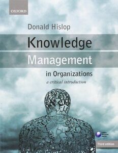 [A12100388]Knowledge Management in Organizations: A Critical Introduction H