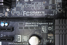 【バックパネルあり】GIGABYTE GA-Z68X-UD4-B3 マザーボード Intel Z68 LGA 1155 ATX DDR3_画像2