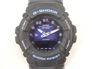 418 ★ カシオ CASIO ジーショック G-SHOCK 12BEASTS 十二支 漢字文字盤 G-100BT 不動 ジャンク 中古品