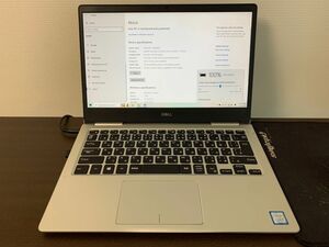 (美品) DELL INSPIRON 7370 Core i5-8250U/SSD:256gb