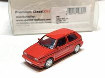 PCX 1/87 VW Rallye Golf フォルクスワーゲン ゴルフ2 ラリーゴルフ レッド_画像1