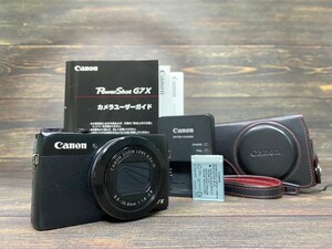 Canon キヤノン PowerShot パワーショット G7 X コンパクトデジタルカメラ ケース付き #77