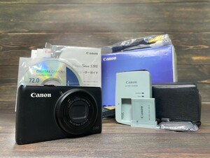 Canon キヤノン PowerShot パワーショット S95 コンパクトデジタルカメラ 元箱付き #90