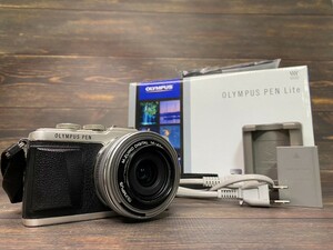 OLYMPUS オリンパス PEN E-PL7 レンズキット パンケーキレンズ ミラーレス一眼カメラ 元箱付き #54