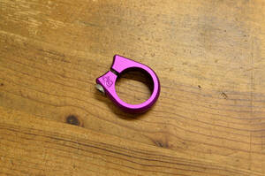 DKG Mountain Clamp 30.0mm purple purple/ sheet clamp /27.2mm for /ti- cage -/ mountain clamp 