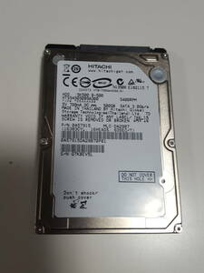 HITACHI　2.5インチ　HDD　HTS545050B9A300　5400RPM　500GB