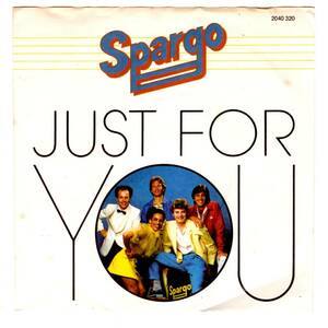 DISCO FUNK.BOOGIE.SOUL.ELECTRO.45★Spargo / Just For You / 7インチ