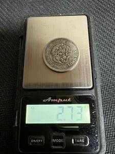  old coin dragon 10 sen Meiji six year collection 
