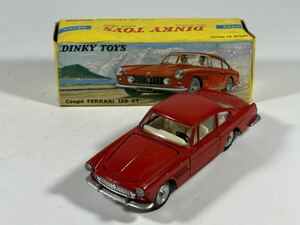 (s273)DINKY TOYS 515 Coupe FERRARI 250GT PININFARINA SUPER DETAIL ディンキー ミニカー 当時物