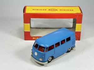 (s399) GAMA MINIMOD 955 VW-BUS フォルクスワーゲン ミニカー 当時物