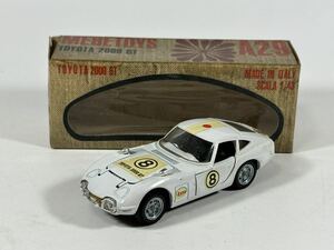 (s188)MEBE TOYS A29 TOYOTA 2000GT 1/43 メーベトイズ トヨタ ミニカー 当時物