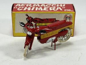 (s355) MIGNON MODEL TORINO ART.n19 AERMACCHI CHIMERA 250cc ミニカー バイク 当時物