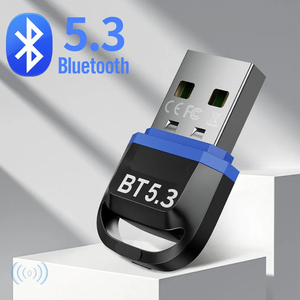 ☆ USB Bluetooth 5.3 アダプター　Bluetooth 5.3+EDR アダプター　デュアルモード対応の最新USB ブルートゥース アダプター