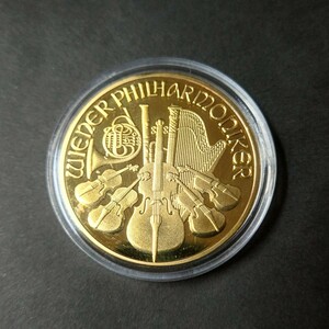 ウィーンフィルハーモニー ゴールド GOLD 金 金貨 24k ゴールドコイン ウィーン金貨　　　